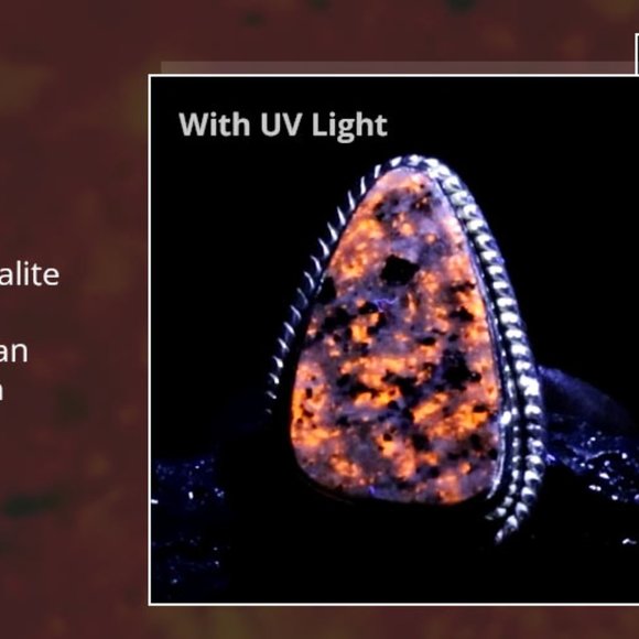 Artisan Crafted Natural Yooperlite Pendant in D'Joy Sterling Silver 6.20 ctw - Picture 8 of 10